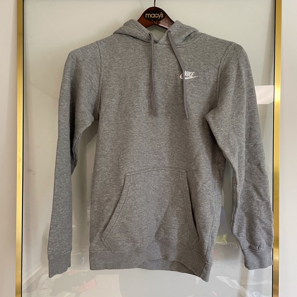Nike Gray Hoodie Sweatshirt